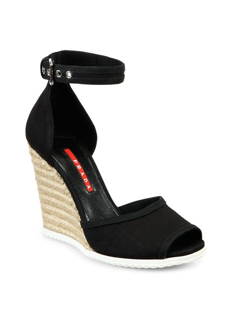 espadrillas prada outlet|Prada Espadrille shoes and sandals for Women .